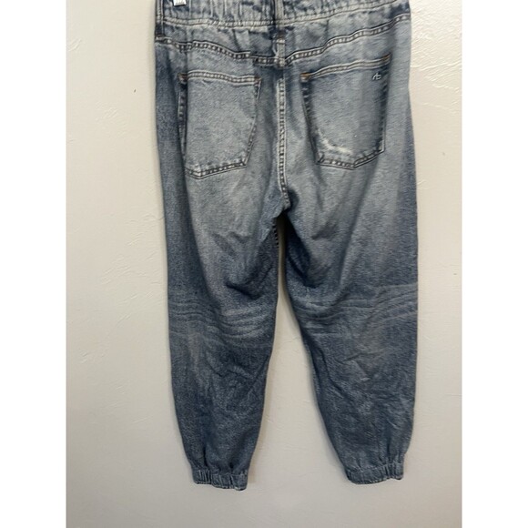 Rag & Bone Miramar Relaxed Jogger $198 Small Sweatpant Printed Jeans cotton - Picture 6 of 9